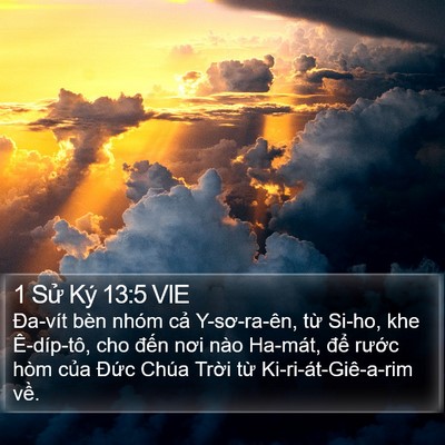 1 Sử Ký 13:5 VIE Bible Verse Image