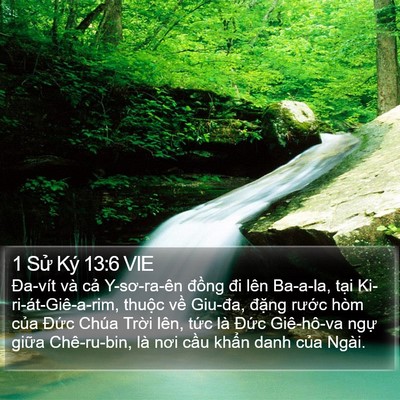 1 Sử Ký 13:6 VIE Bible Verse Image