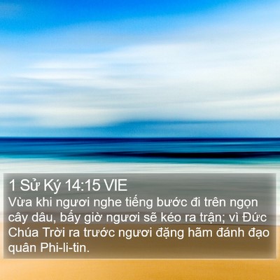 1 Sử Ký 14:15 VIE Bible Verse Image