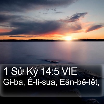 1 Sử Ký 14:5 VIE Bible Verse Image