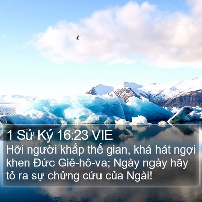 1 Sử Ký 16:23 VIE Bible Verse Image