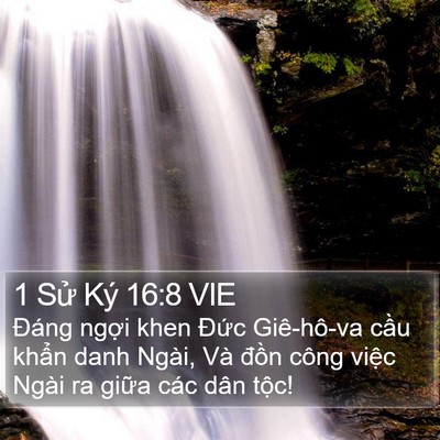 1 Sử Ký 16:8 VIE Bible Verse Image