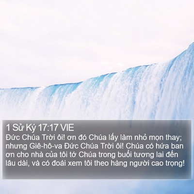 1 Sử Ký 17:17 VIE Bible Verse Image