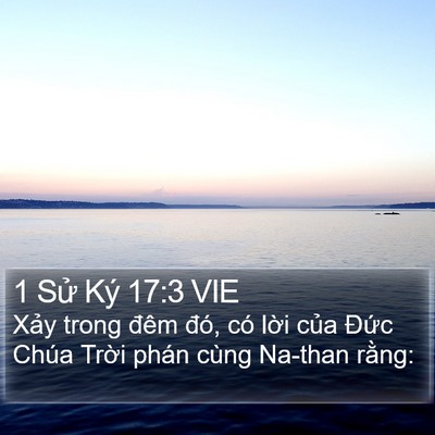 1 Sử Ký 17:3 VIE Bible Verse Image