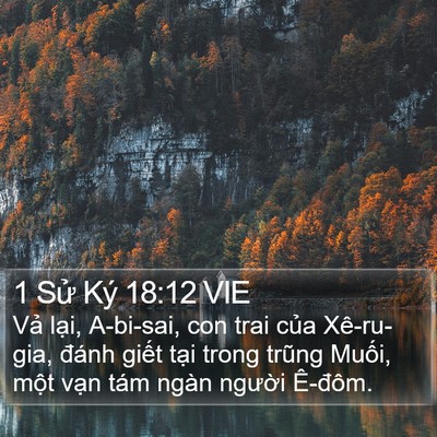 1 Sử Ký 18:12 VIE Bible Verse Image