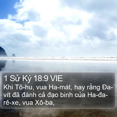 1 Sử Ký 18:9 VIE Bible Verse Image