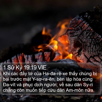 1 Sử Ký 19:19 VIE Bible Verse Image