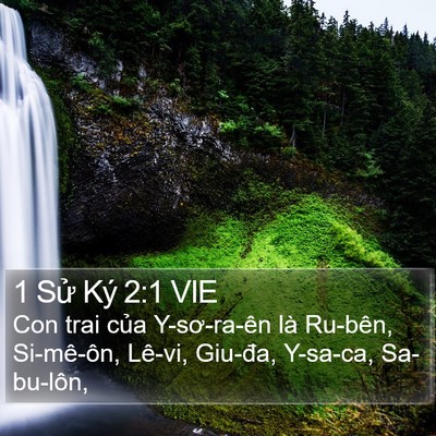 1 Sử Ký 2:1 VIE Bible Verse Image