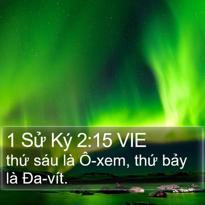 1 Sử Ký 2:15 VIE Bible Verse Image