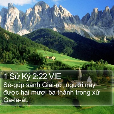 1 Sử Ký 2:22 VIE Bible Verse Image