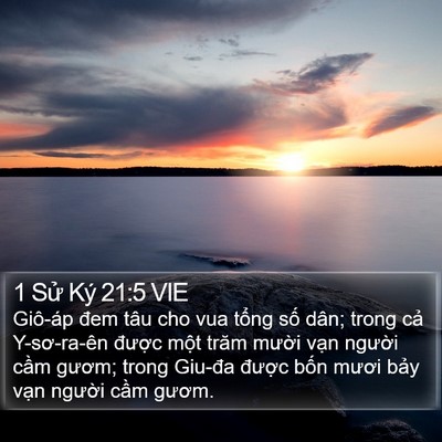 1 Sử Ký 21:5 VIE Bible Verse Image