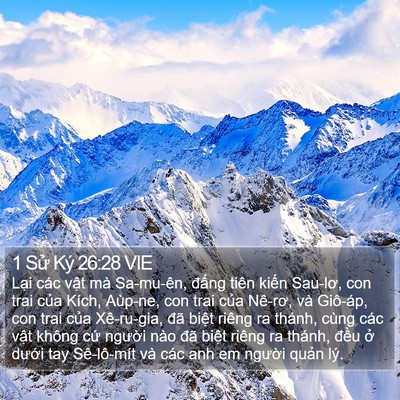 1 Sử Ký 26:28 VIE Bible Verse Image
