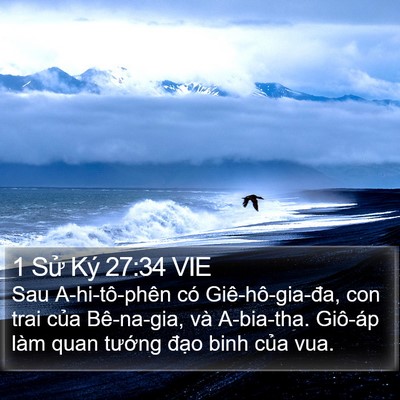 1 Sử Ký 27:34 VIE Bible Verse Image