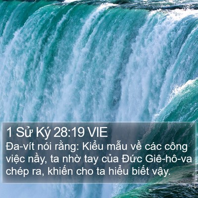 1 Sử Ký 28:19 VIE Bible Verse Image