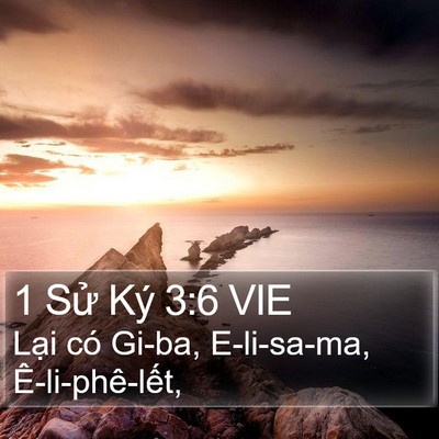 1 Sử Ký 3:6 VIE Bible Verse Image