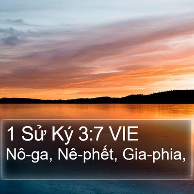 1 Sử Ký 3:7 VIE Bible Verse Image