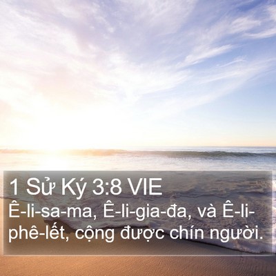 1 Sử Ký 3:8 VIE Bible Verse Image