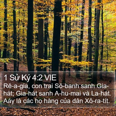 1 Sử Ký 4:2 VIE Bible Verse Image