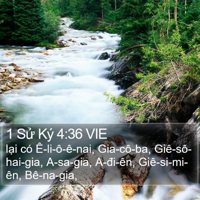 1 Sử Ký 4:36 VIE Bible Verse Image