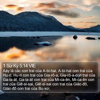 1 Sử Ký 5:14 VIE Bible Verse Image