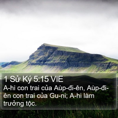 1 Sử Ký 5:15 VIE Bible Verse Image