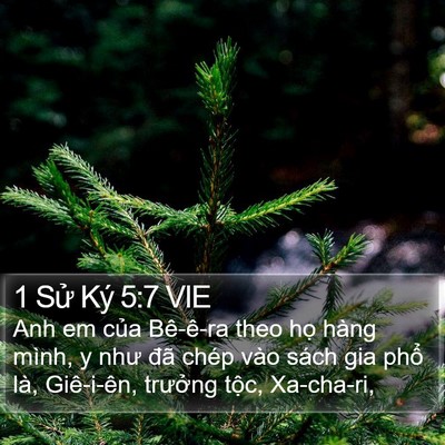 1 Sử Ký 5:7 VIE Bible Verse Image