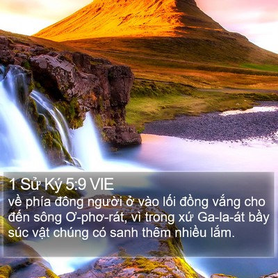 1 Sử Ký 5:9 VIE Bible Verse Image