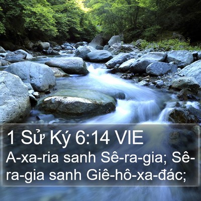 1 Sử Ký 6:14 VIE Bible Verse Image