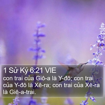 1 Sử Ký 6:21 VIE Bible Verse Image