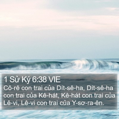 1 Sử Ký 6:38 VIE Bible Verse Image