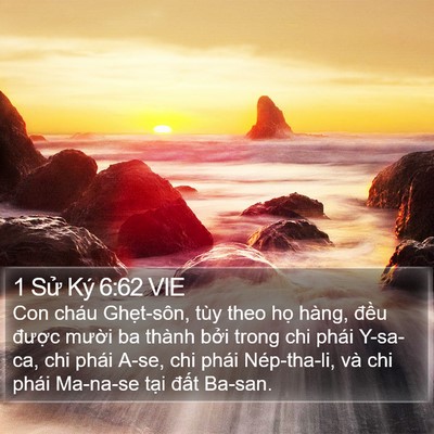 1 Sử Ký 6:62 VIE Bible Verse Image
