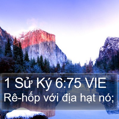 1 Sử Ký 6:75 VIE Bible Verse Image
