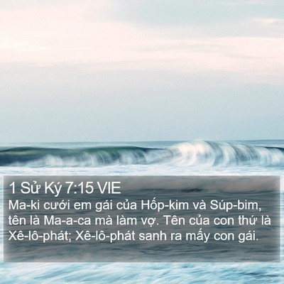 1 Sử Ký 7:15 VIE Bible Verse Image