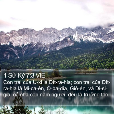 1 Sử Ký 7:3 VIE Bible Verse Image