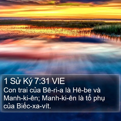 1 Sử Ký 7:31 VIE Bible Verse Image