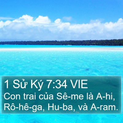 1 Sử Ký 7:34 VIE Bible Verse Image