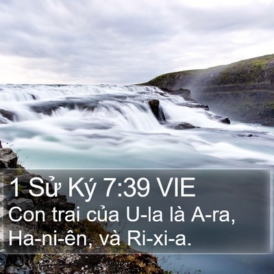 1 Sử Ký 7:39 VIE Bible Verse Image