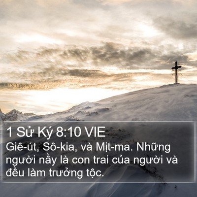 1 Sử Ký 8:10 VIE Bible Verse Image