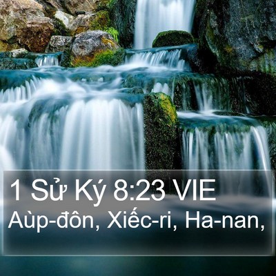 1 Sử Ký 8:23 VIE Bible Verse Image