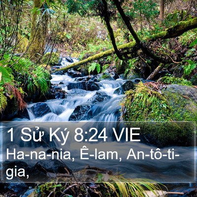 1 Sử Ký 8:24 VIE Bible Verse Image