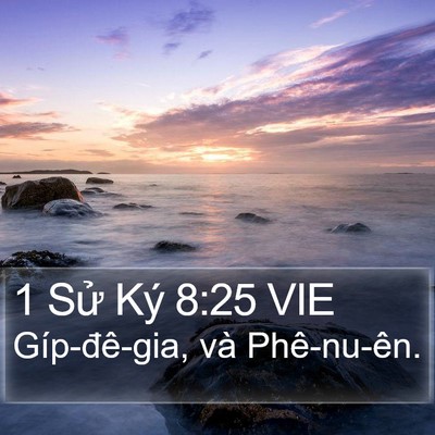 1 Sử Ký 8:25 VIE Bible Verse Image