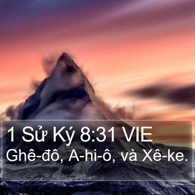 1 Sử Ký 8:31 VIE Bible Verse Image