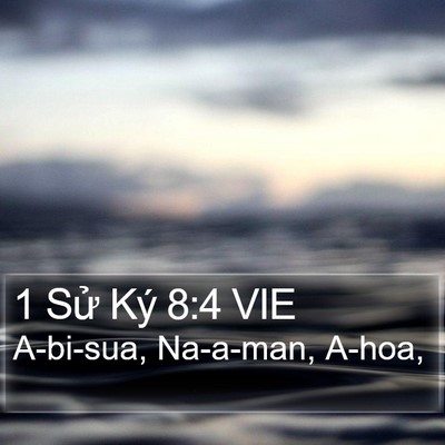 1 Sử Ký 8:4 VIE Bible Verse Image