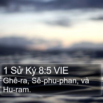 1 Sử Ký 8:5 VIE Bible Verse Image
