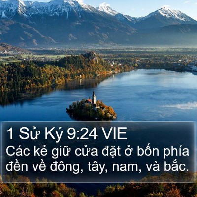 1 Sử Ký 9:24 VIE Bible Verse Image