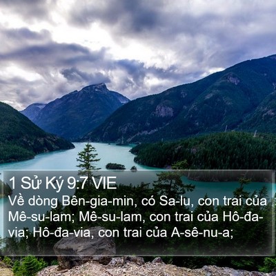 1 Sử Ký 9:7 VIE Bible Verse Image