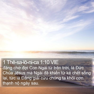 1 Thê-sa-lô-ni-ca 1:10 VIE Bible Verse Image