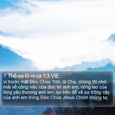 1 Thê-sa-lô-ni-ca 1:3 VIE Bible Verse Image