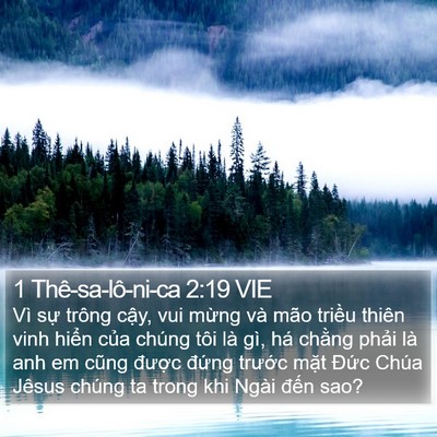 1 Thê-sa-lô-ni-ca 2:19 VIE Bible Verse Image