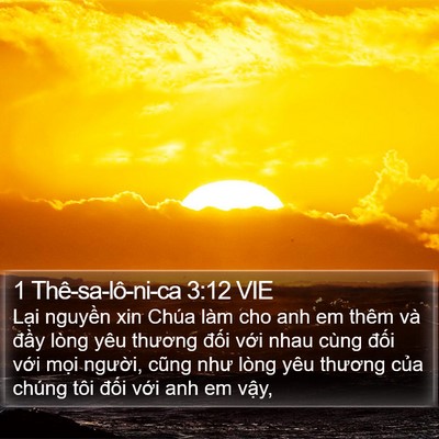 1 Thê-sa-lô-ni-ca 3:12 VIE Bible Verse Image